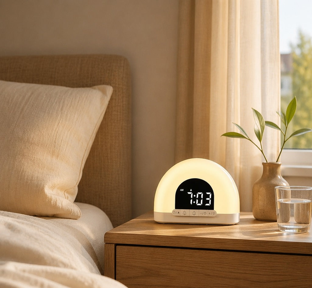 Lichtwekker met zonsopgang-simulatie — SeniorSlim