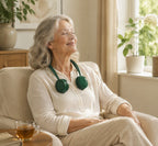 Bladloze nekventilator — warme huisstijl ad-creative (rotatie)